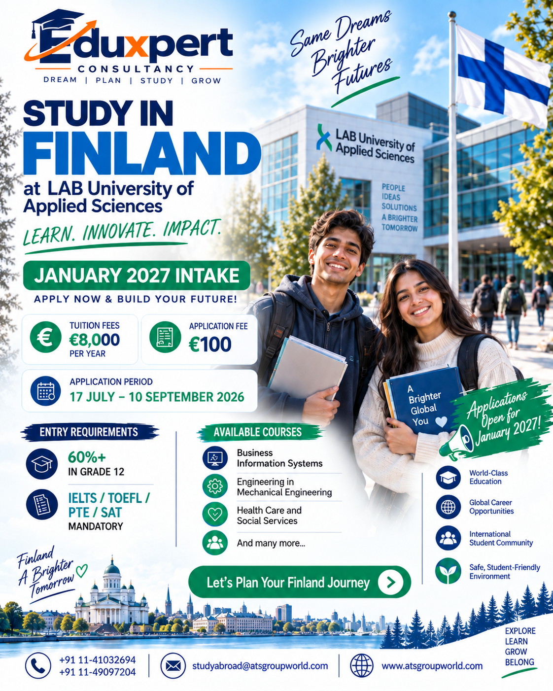 Oulu University of Applied Sciences — study in Finland highlights